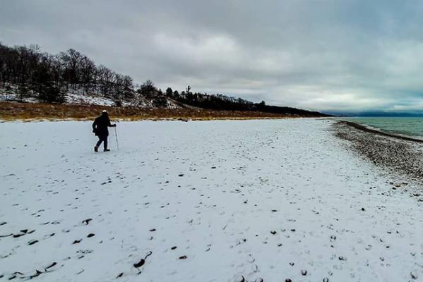 Winter Cross Country Skiing at the Dunes