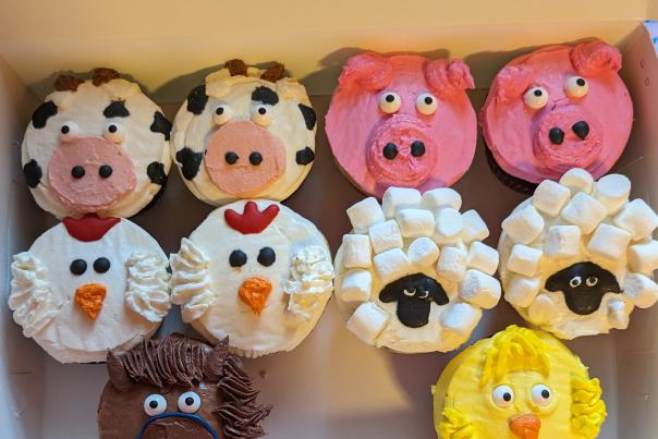 sprinkled with love cupcakes