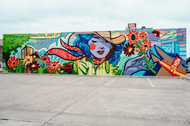 Bryan First Friday Mural