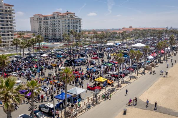 Cars 'N Copters on the Coast in Huntington Beach