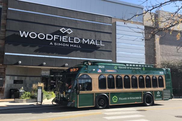 Shopping Trolley at Woodfield Mall