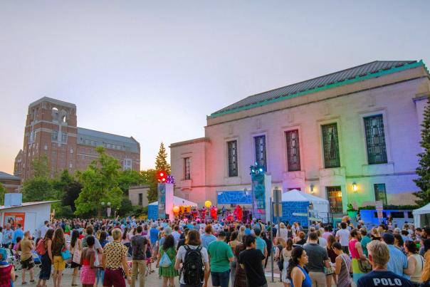 Ann Arbor summer festival top of the park