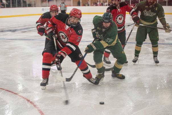 UGA Ice Dawgs hockey, locked in on the puck