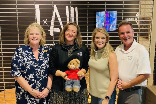 Barry the Hickory Bear Moves to a New Job Site