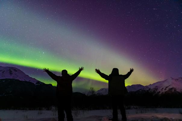 The Northern Lights in Alaska