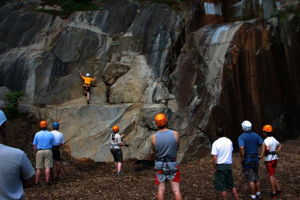 Rock Climbing at Alapocas Run State Park