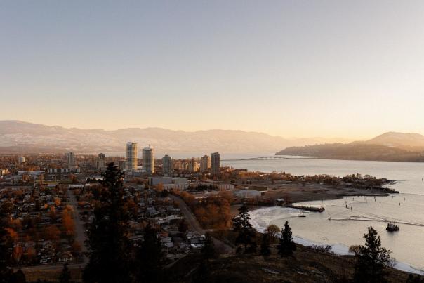View of downtown from Knox Mountain