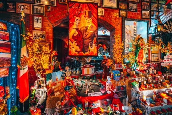 Dia de los Muertos altar