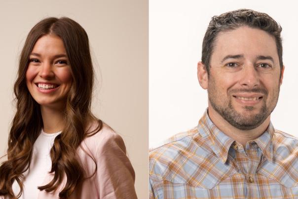 Randy Hanner and Katie Tewes