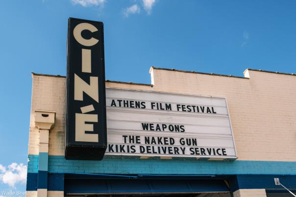 Cine Marquee during Athens Film Fest