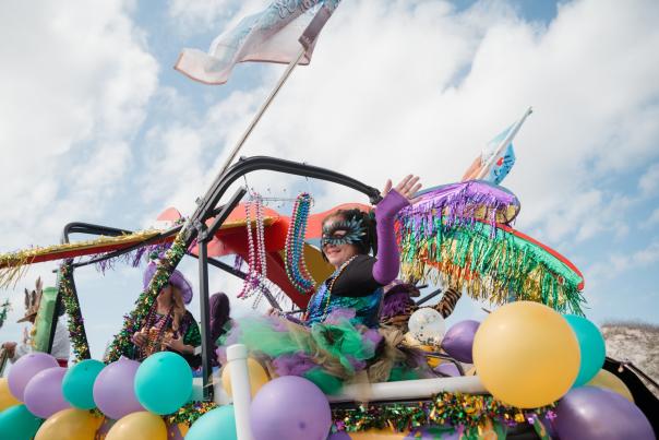 Barefoot Mardi Gras