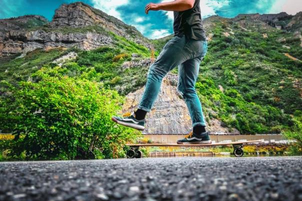 Longboarding Provo Canyon