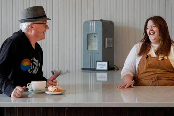 Pat explores Elsewhere Market and Coffeehouse in Oshkosh, WI