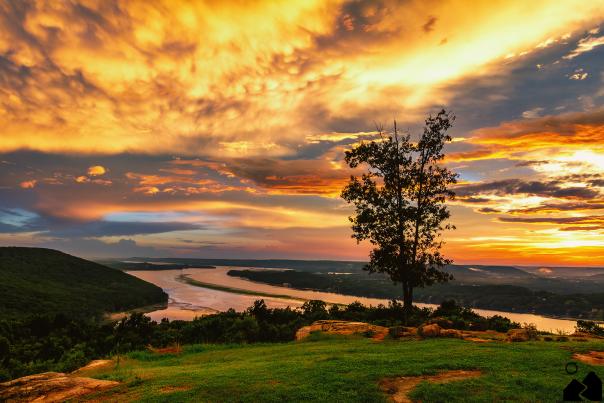 Weathington Park sunset