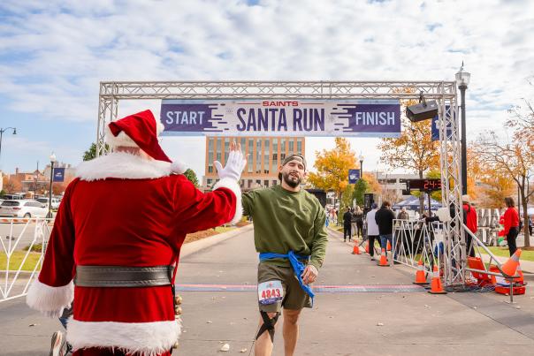 Saint's Santa Run
