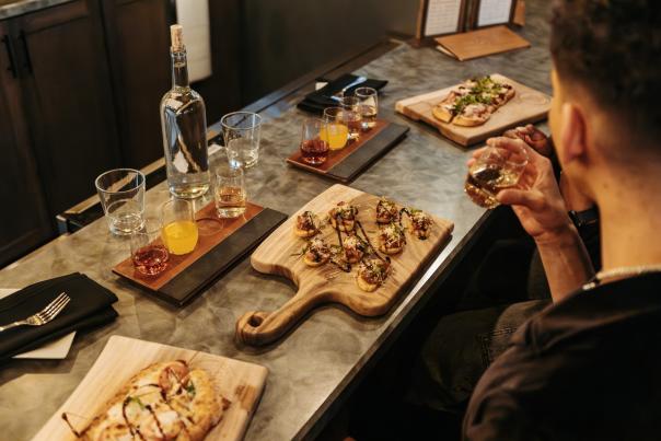 flatbreads and apps available at BIN 605 in rapid city, sd