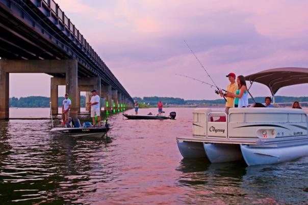 Fishing in Buggs Island Lake