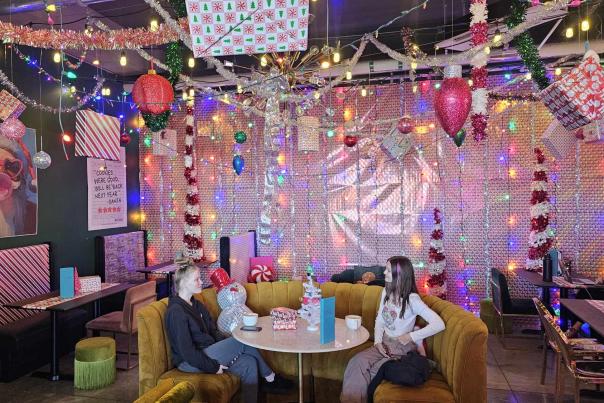 GROW Plant Bar Holiday pop-up lounge