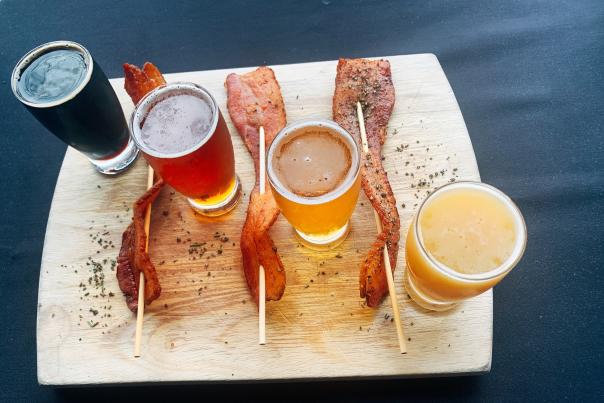 Beer Pairing with Bacon on a Stick at PA Bacon Fest