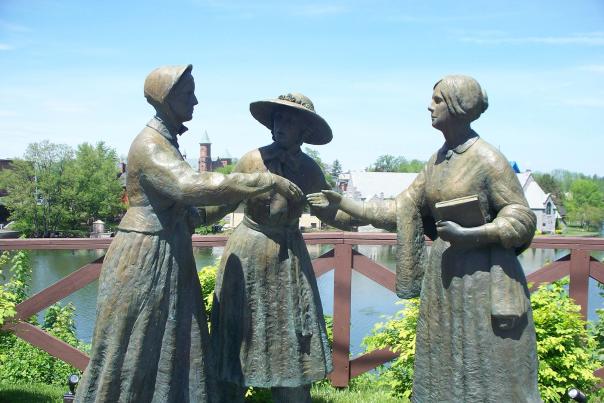 women's rights statue