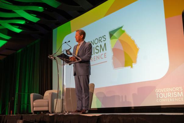 Brian Kemp at Governor's Tourism Conference