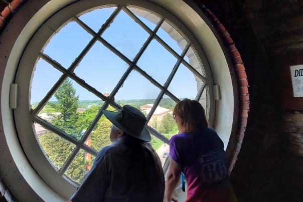 Inside Ypsilanti Water Tower