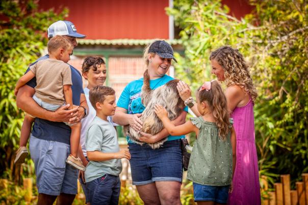 Family with Sloth