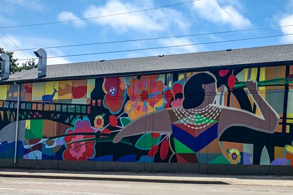 Florence Mural by Melanie Griffin