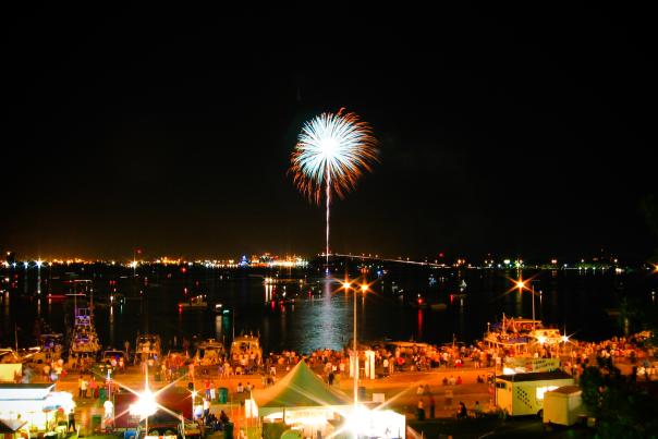 Fireworks on the Lake