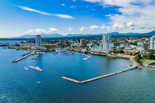 Nanaimo waterfront.