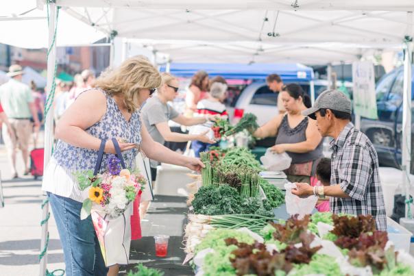 Saturday farmers market