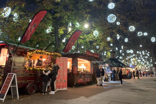 Christmas markets, Cheltenham Promenade