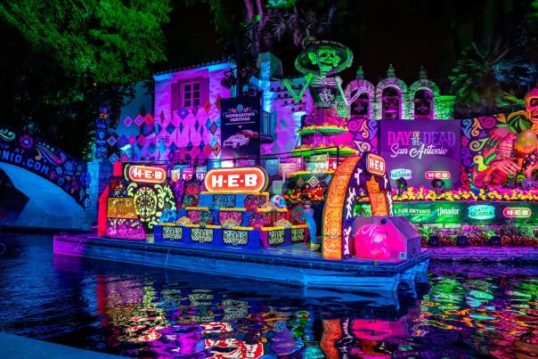 San Antonio Day of the Dead River Parade