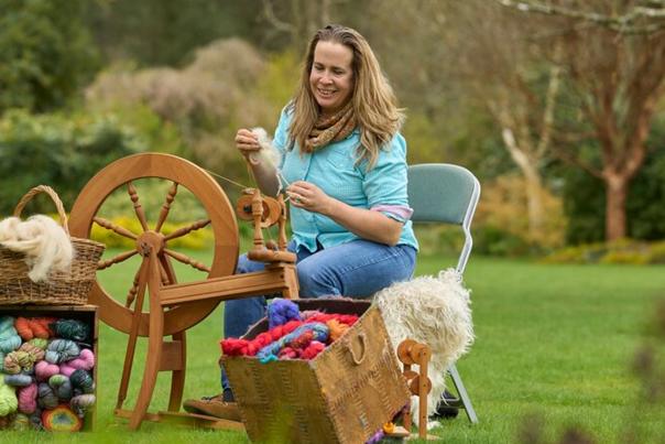 Get creative at the Great Wool Weekend, RHS Garden Rosemoor