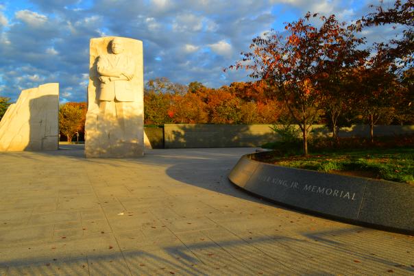 Martin Luther King Jr. Memorial - Washington DC - MLK - Holidays - Fall - Foliage