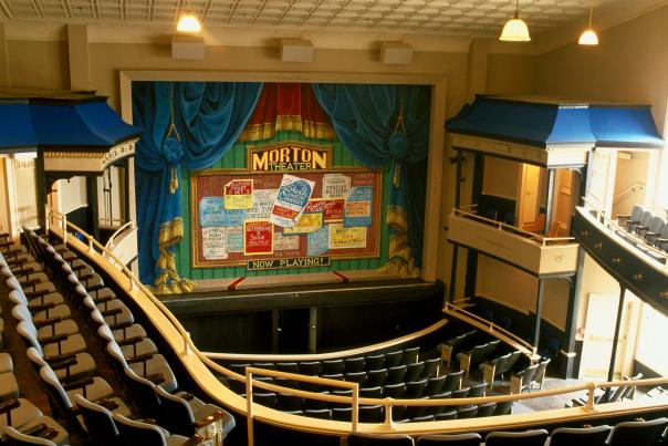 Morton Theatre stage