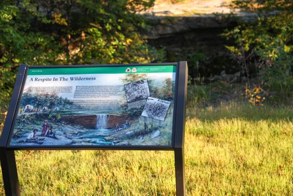 Blue Rapids Alcove Springs Oregon Trail