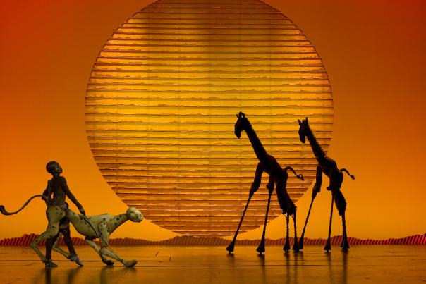 Circle of Life Cheetah and Giraffes