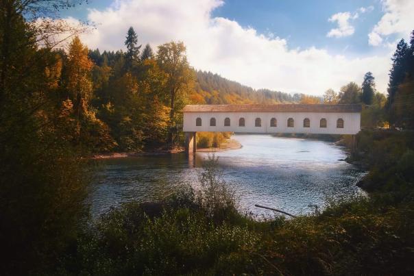 Goodpasture Covered Bridge by TJ Drysdale
