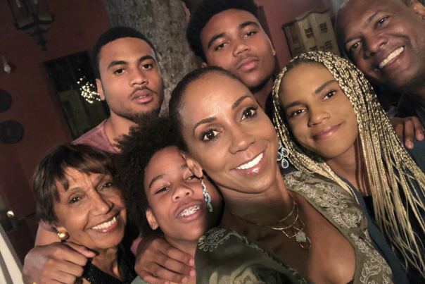 Holly Robinson Peete and Family