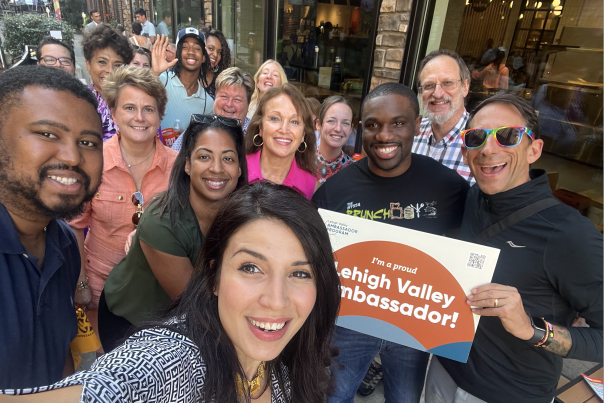 Lehigh Valley Ambassadors Pose for a Selfie
