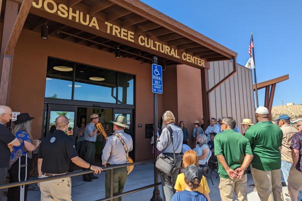 Joshua Tree National Park Visitor Center Grand Opening Freedom Plaza
