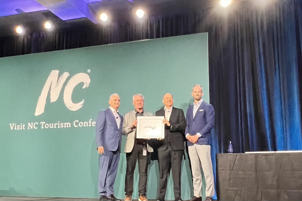 Visit NC Tourism Conference - Spirit of NC Award - whole group cropped
