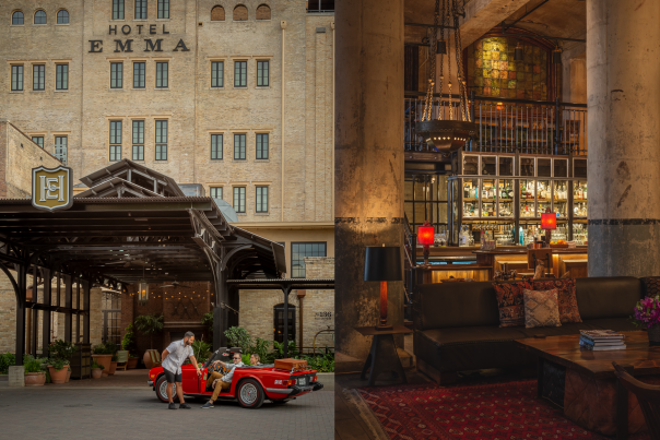 Hotel Emma Driveway & lounge
