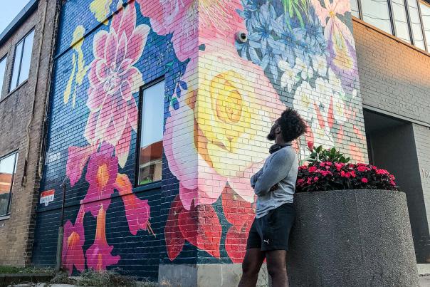 Mural in Little Jamaica