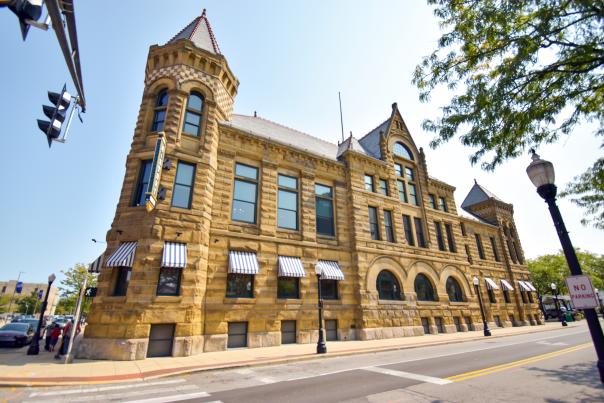 exterior of the history center building in fort wayne