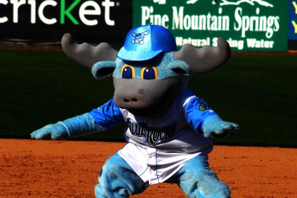 Wilmington Blue Rocks-Rocky Bullwinkle