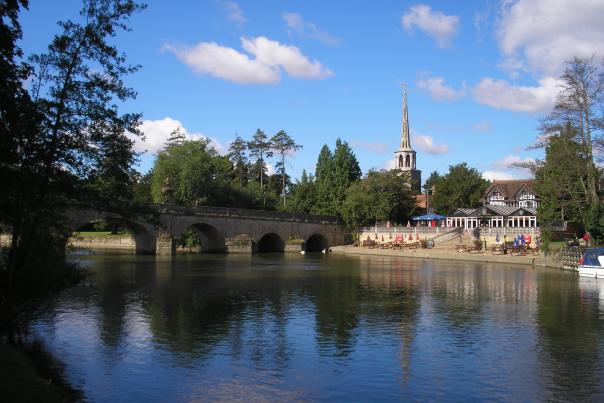 Wallingford Bridge in the Sunshine