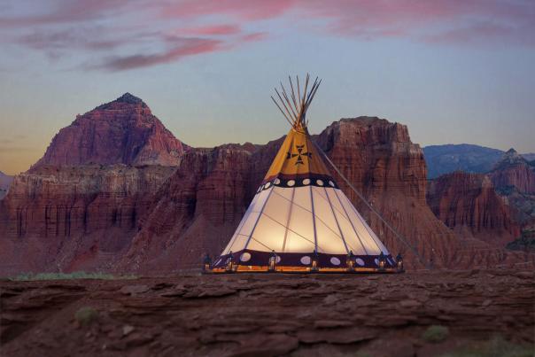 Glamping Teepee near Capitol Reef
