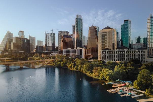 Image of the Downtown Austin skyline.